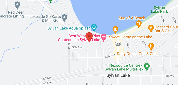 map of 5127 Lakeshore Drive